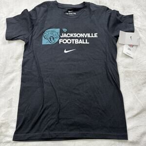 Jacksonville Jaguars Nike Tee Shirt Youth Medium 10/12 Black Duuuval Football